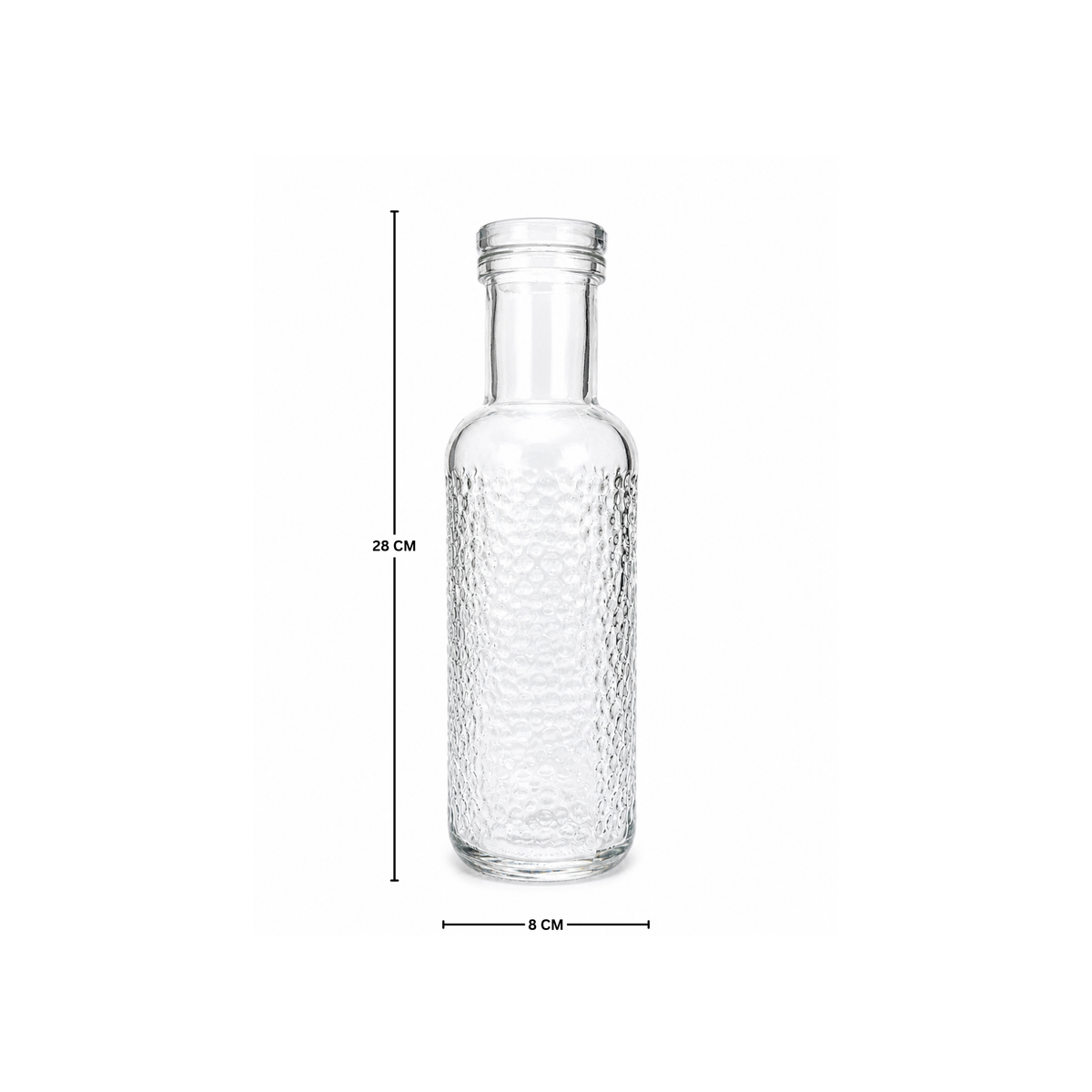 Glassence Elite Dewdrop Glass Water Bottle