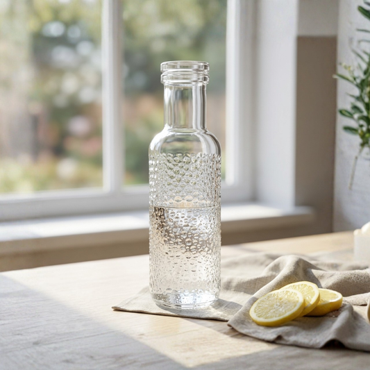 Glassence Elite Dewdrop Glass Water Bottle