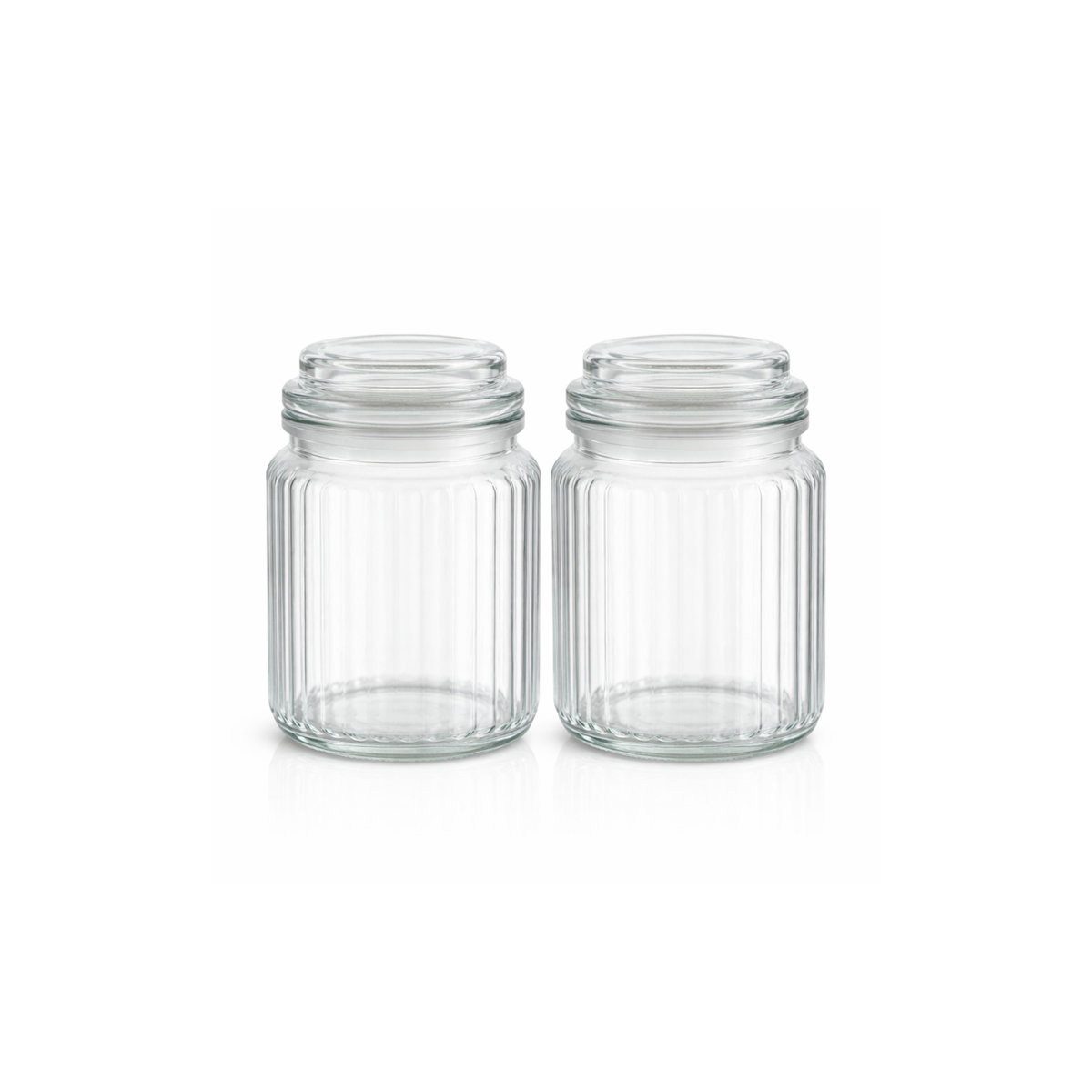 Glassence Elite AirCore Glass Jar 750 ml - Pack of 2