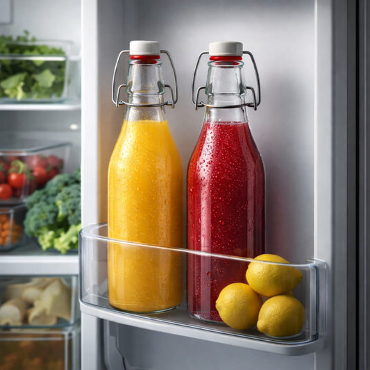Glassence Classic swing Glass water bottle 1000ml