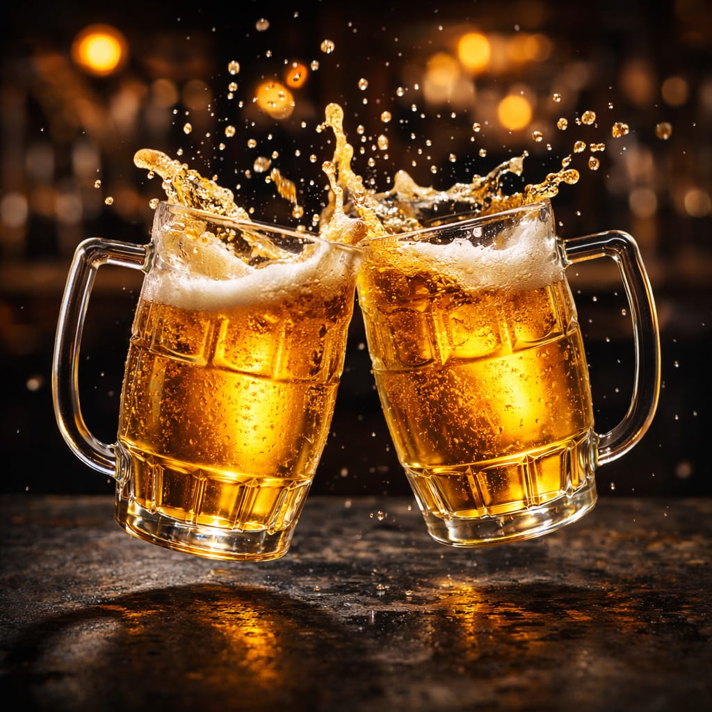 Glassence Maxchill Glass Beer Mug Glass (pack of 2)